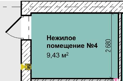 Помещение свободного назначения 9.43 м² в ЖК Вышгород Сити Парк от 15 500 грн/м², г. Вышгород