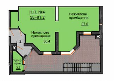 Приміщення вільного призначення 61.2 м² в ЖК Софія Резіденс від забудовника, с. Софіївська Борщагівка