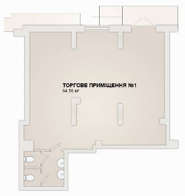 Помещение свободного назначения 84.56 м² в ЖК Sonata от 12 700 грн/м², Ивано-Франковск