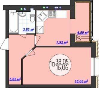 1-комнатная 38.05 м² в ЖК Кемпинг Сити от 13 500 грн/м², пгт Стрижавка