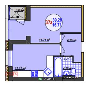 1-комнатная 39.28 м² в ЖК Кемпинг Сити от 16 900 грн/м², пгт Стрижавка