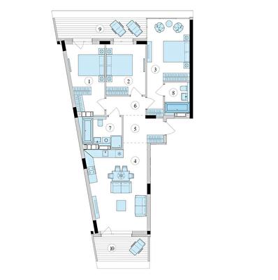 3-комнатная 126 м² в ЖК Park Lake City от 50 635 грн/м², с. Подгорцы