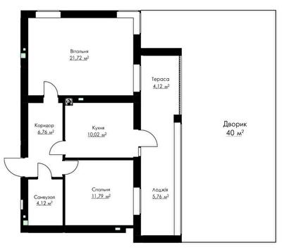 2-комнатная 67.63 м² в ЖК Cherry House 3 от 16 000 грн/м², пгт Гостомель