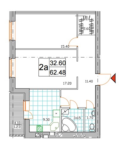 2-кімнатна 62.48 м² в ЖК Саме Той від 8 500 грн/м², смт Немешаєве