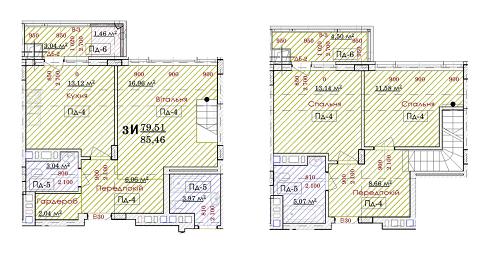 5+ кімнат 85.46 м² в ЖК White House від забудовника, Львів