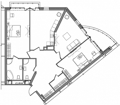 3-кімнатна 137.92 м² в ЖК Alter Ego від 71 550 грн/м², Київ