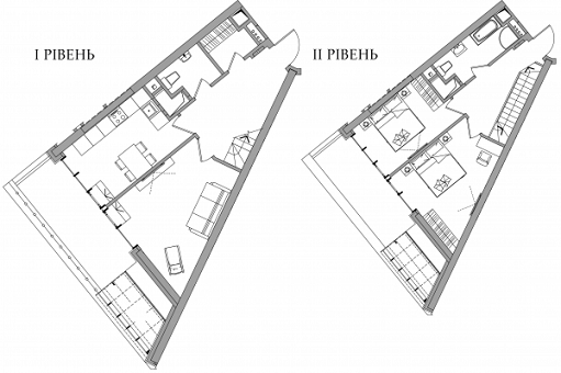 Двухуровневая 92.75 м² в ЖК Alter Ego от 60 300 грн/м², Киев