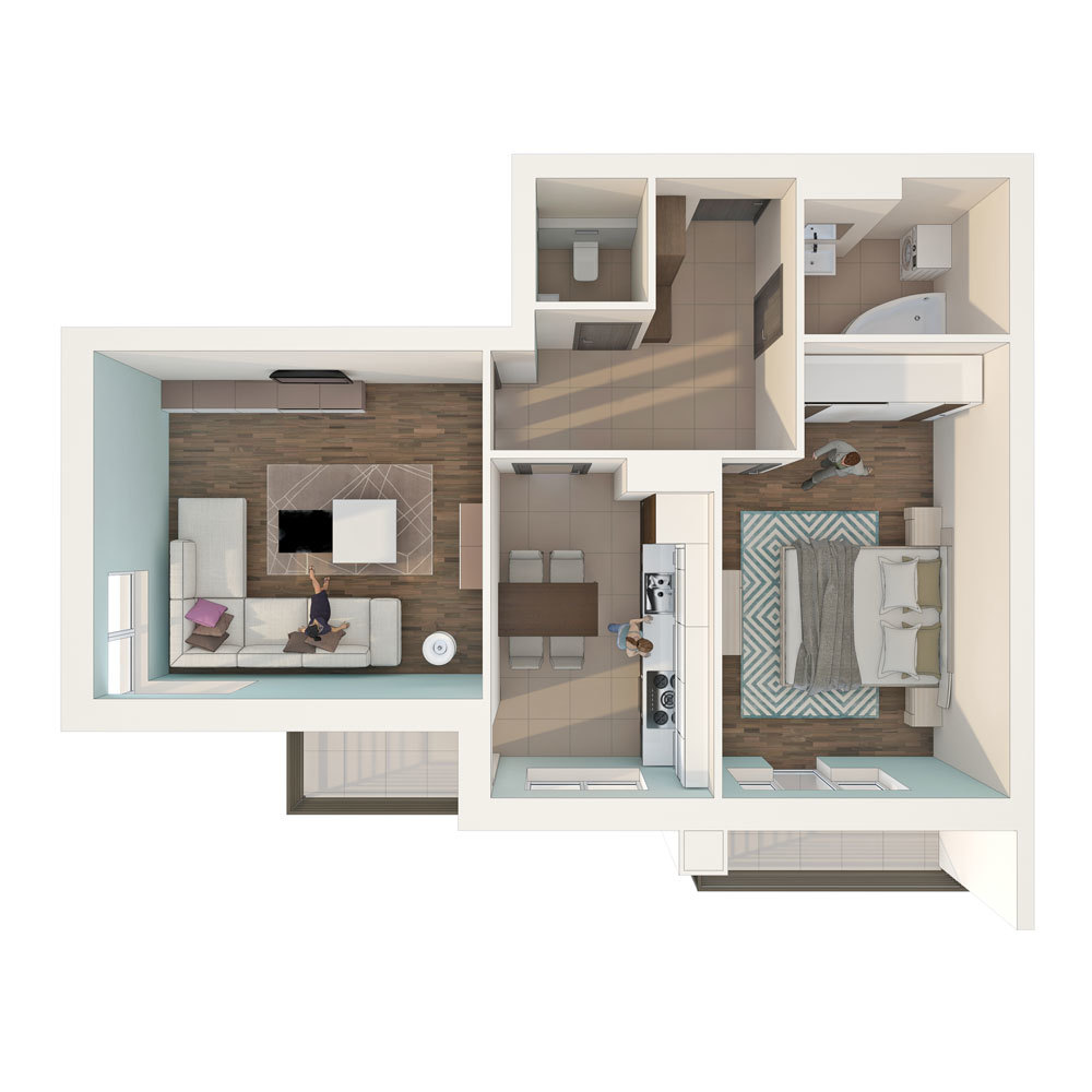 2-комнатная 66.7 м² в ЖК Марко Поло от застройщика, Львов