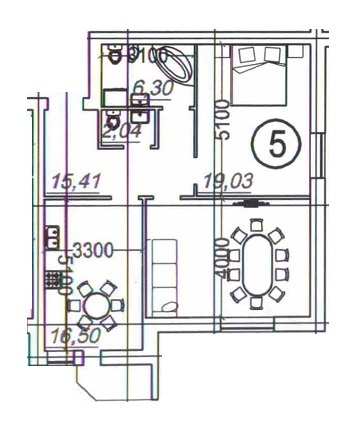 2-кімнатна 59 м² в ЖБК Співаючий фонтан від 20 000 грн/м², Одеса