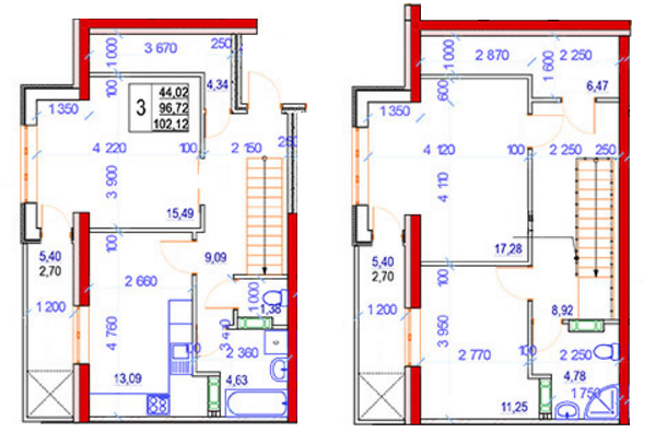 5+ кімнат 102.12 м² в ЖК Особняк-К від 14 500 грн/м², Вінниця