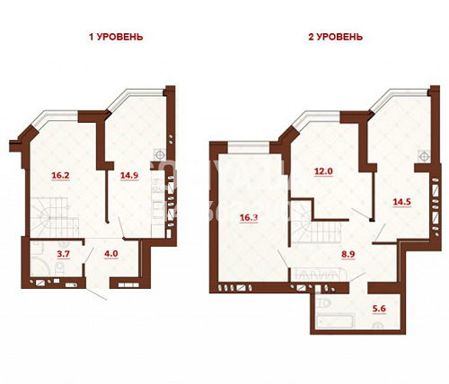 3-комнатная 96.1 м² в ЖК София Резиденс от 15 750 грн/м², с. Софиевская Борщаговка
