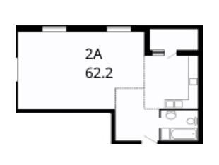 2-кімнатна 62.2 м² в ЖК Лінкольн від 15 200 грн/м², Львів