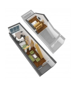 Двухуровневая 45.94 м² в ЖК Гостомель Residence от 19 000 грн/м², пгт Гостомель