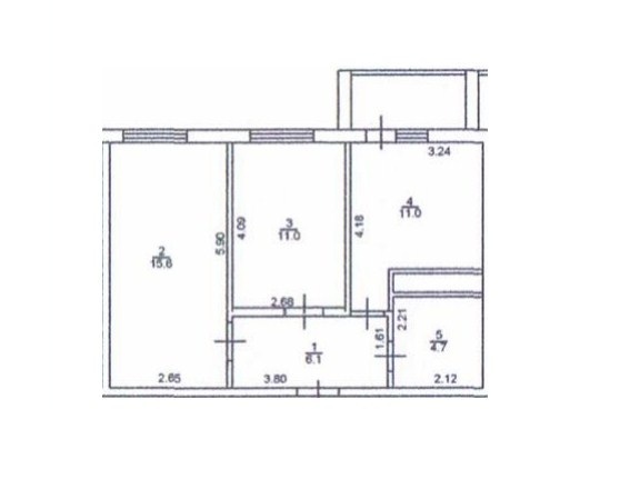 2-комнатная 48.4 м² в ЖК Паларис от 10 000 грн/м², г. Борисполь