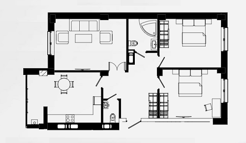 3-кімнатна 90 м² в ЖК Comfort Park від 31 000 грн/м², Івано-Франківськ