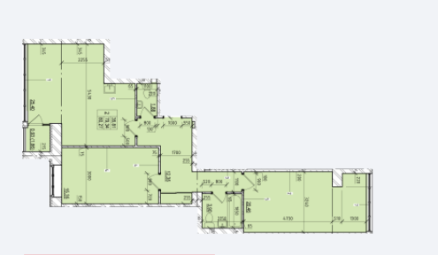 2-кімнатна 80.27 м² в ЖК на Масанах від 9 500 грн/м², Чернігів