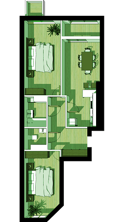 2-кімнатна 72 м² в ЖК Місто трав від 14 260 грн/м², Львів