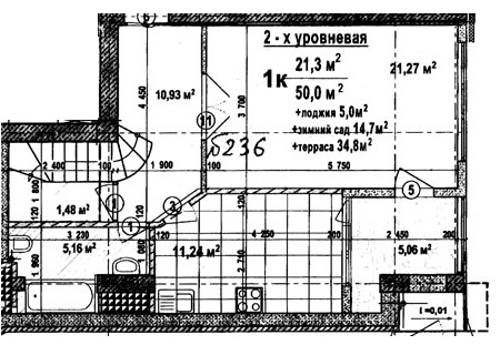 1-комнатная 50 м² в ЖК Гранд Парк от 18 390 грн/м², Одесса