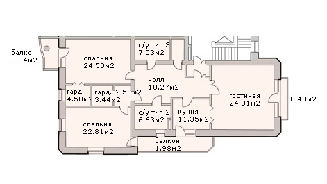 3-комнатная 141 м² в ЖК Альпийский городок от 41 850 грн/м², Киев