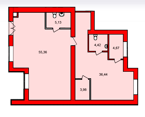 1-кімнатна 110 м² в ЖК на вул. Манастирського, 2А, 4, 6 від забудовника, Львів