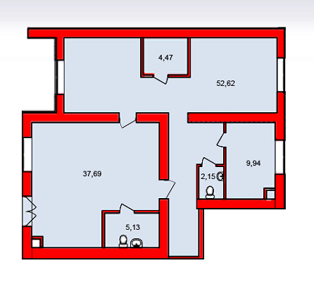 1-комнатная 112 м² в ЖК на ул. Манастирского, 2А, 4, 6 от застройщика, Львов