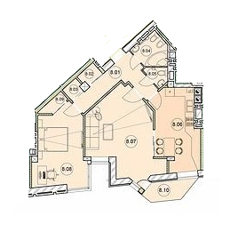 2-комнатная 80 м² в ЖК на ул. Погулянка, 5 от застройщика, Львов