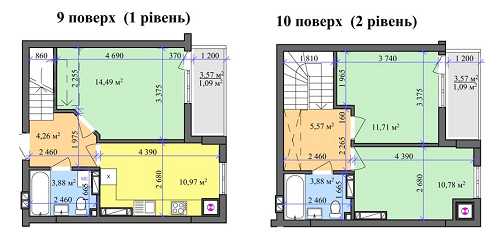 5+ комнат 67.72 м² в ЖК на ул. Хлебная, 4 от застройщика, Львов