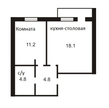 1-кімнатна 38.9 м² в ЖК Петровський дворик від 13 210 грн/м², с. Святопетрівське