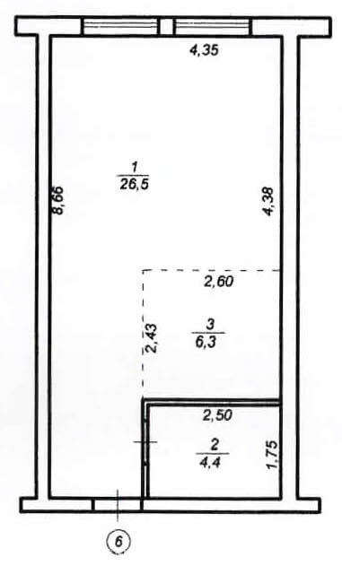 1-кімнатна 36.7 м² в ЖК Чубинське від 14 500 грн/м², с. Чубинське