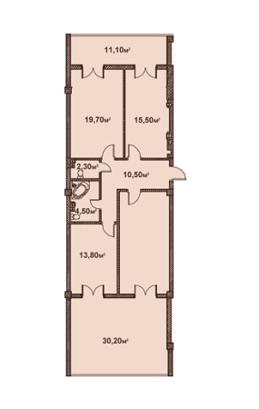 3-кімнатна 100.19 м² в ЖК Фелічіта від 34 300 грн/м², Харків