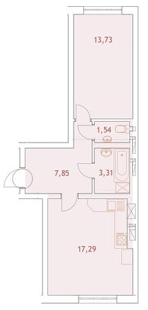 1-кімнатна 43.72 м² в ЖК Green Yard від 10 700 грн/м², м. Ірпінь