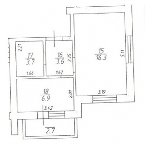 1-комнатная 33 м² в ЖК Матросова от 15 000 грн/м², г. Ирпень