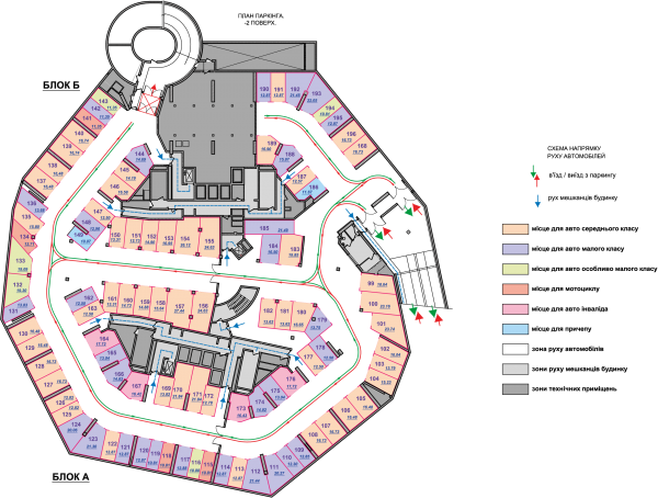 Машиноместо 10.7 м² в ЖК Alter Ego от 74 766 грн/м², Киев