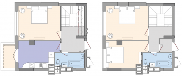 Дворівнева 92.53 м² в ЖК Adamant від 32 500 грн/м², Київ