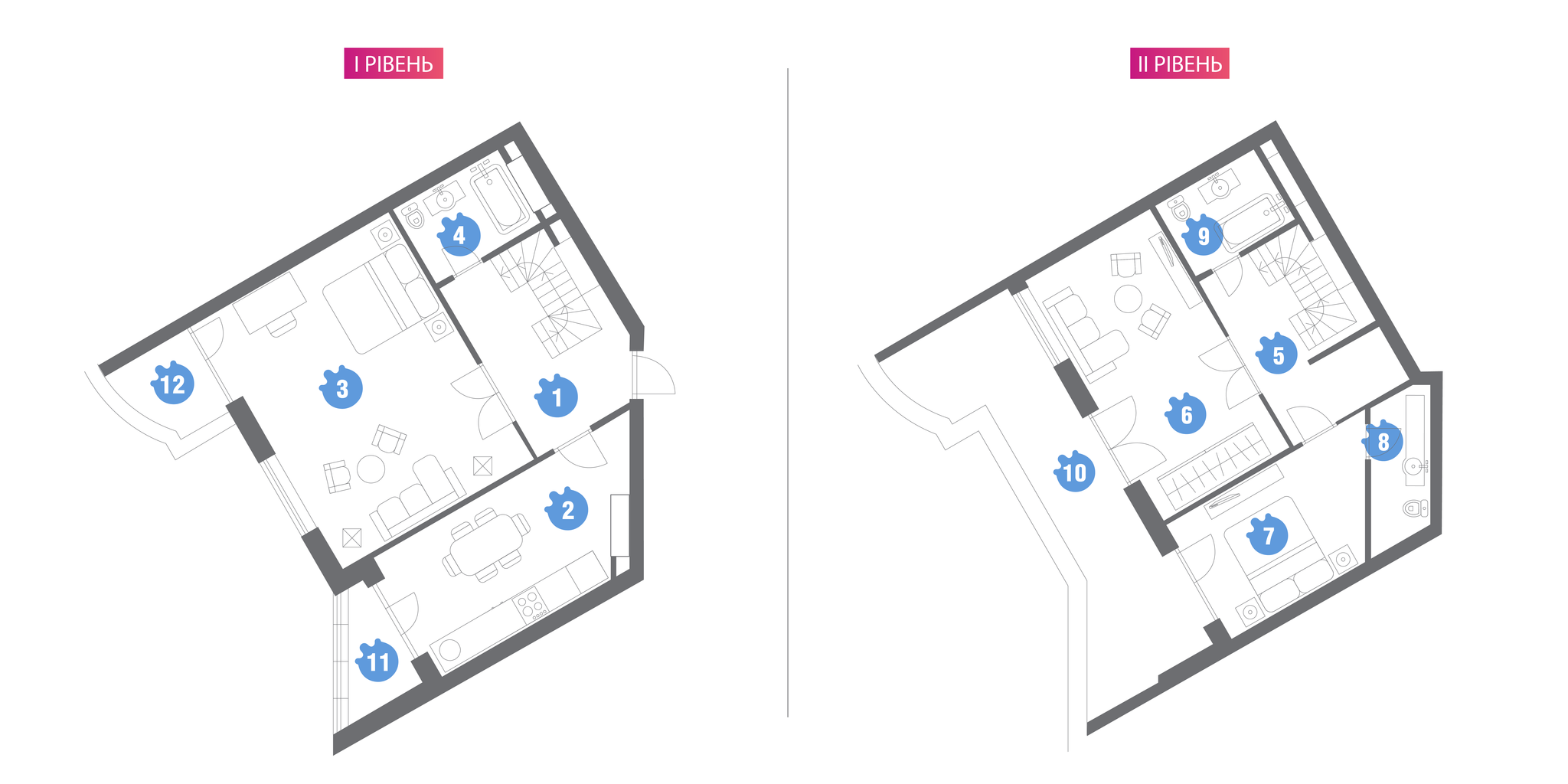 Двухуровневая 121.49 м² в ЖК Family & Friends от 28 000 грн/м², Киев