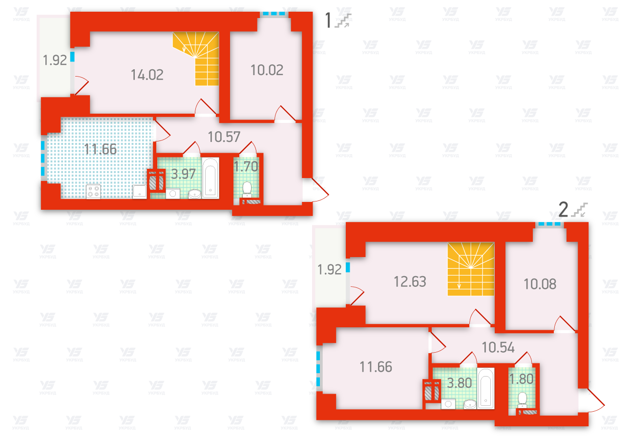 5+ комнат 106.29 м² в ЖК Чаривне Мисто от 18 800 грн/м², Киев