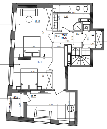 Дворівнева 116.13 м² в ЖК Svitlo Park від 18 673 грн/м², Київ