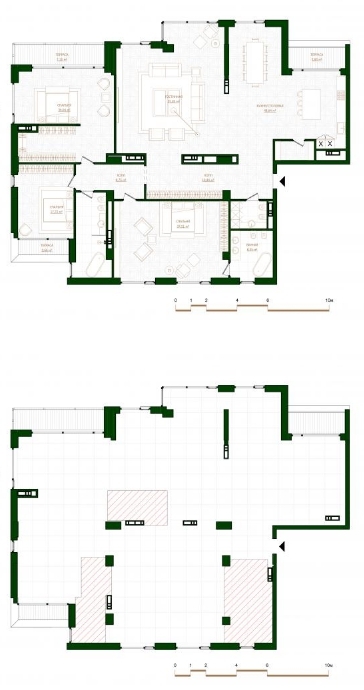 Дворівнева 259 м² в КБ The Garden від 96 050 грн/м², Київ