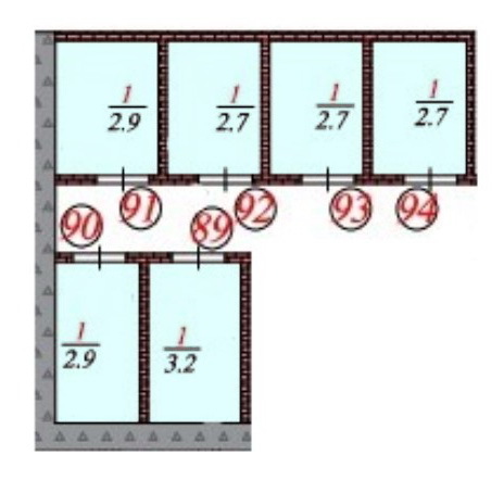 Кладовая 2.9 м² в ЖК Дмитровский от застройщика, с. Дмитровка