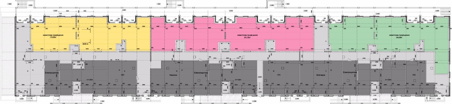 Помещение свободного назначения 178.66 м² в ЖК Одесский бульвар от застройщика, с. Новоселки