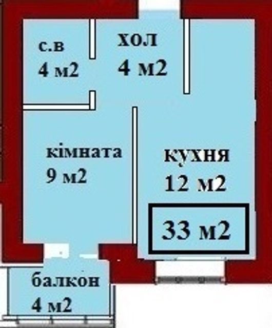 1-кімнатна 33 м² в ЖК Київський маєток від 14 300 грн/м², с. Софіївська Борщагівка