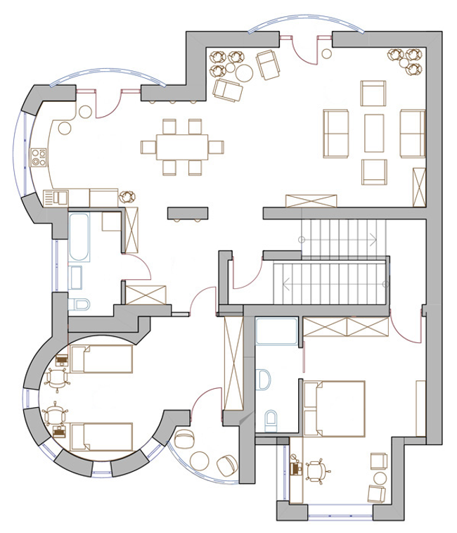 3-комнатная 128.8 м² в КД Хутор Ясный от 45 200 грн/м², с. Ходосовка