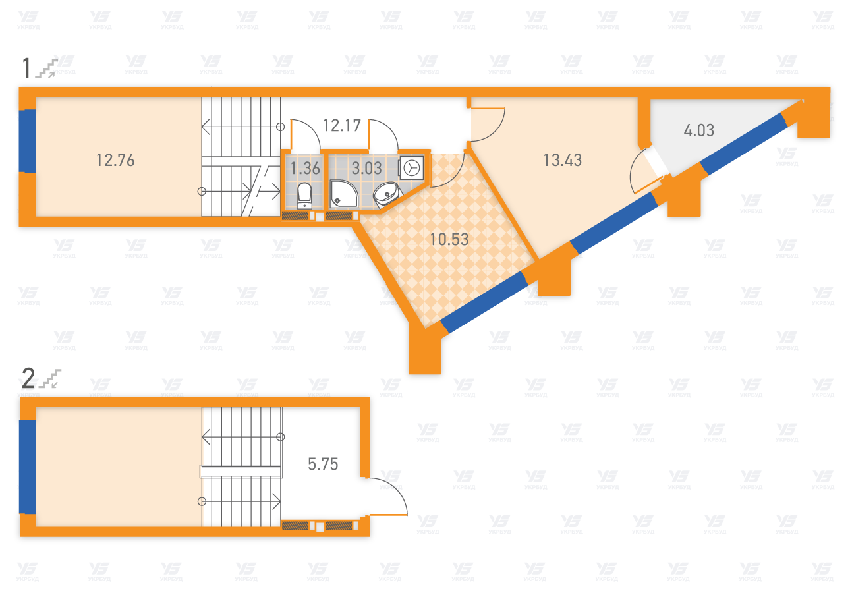 2-комнатная 63.06 м² в ЖК SOLAR CITY от 24 000 грн/м², Киев