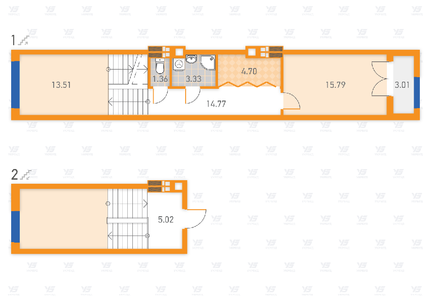 2-комнатная 61.49 м² в ЖК SOLAR CITY от 24 000 грн/м², Киев