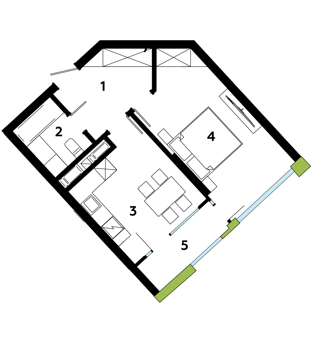 1-комнатная 48.72 м² в ЖК Madison Gardens от 18 850 грн/м², г. Бровары