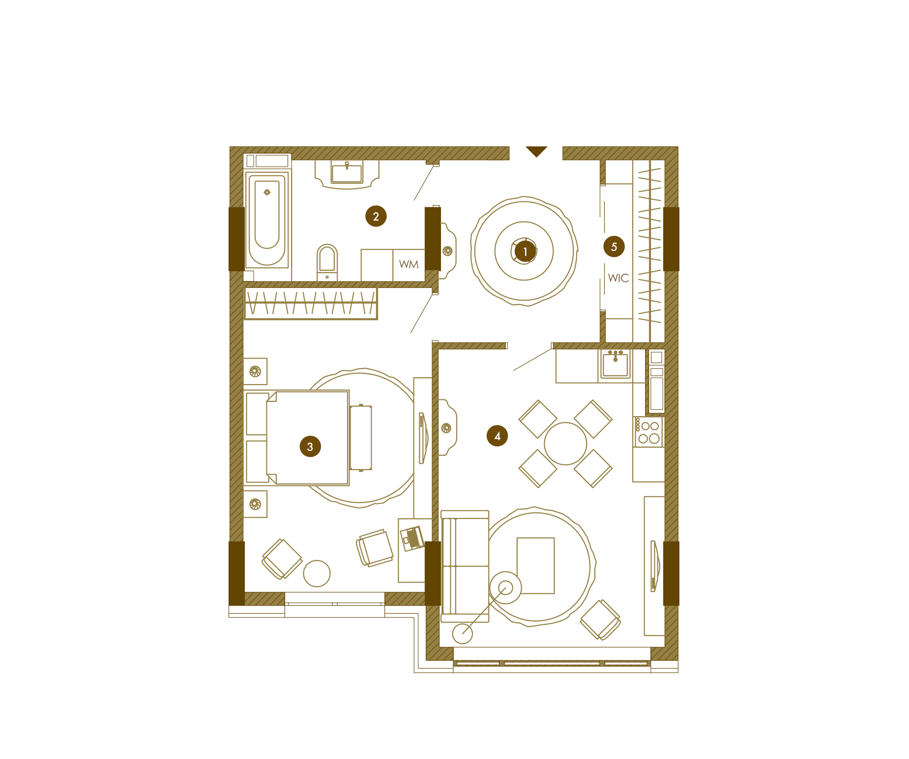 1-кімнатна 65.49 м² в ЖК Obolon Residences від 78 350 грн/м², Київ