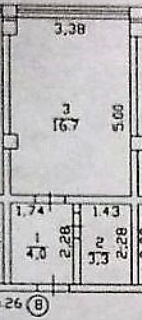 1-комнатная 24 м² в ЖК Успешный квартал от 20 680 грн/м², Киев