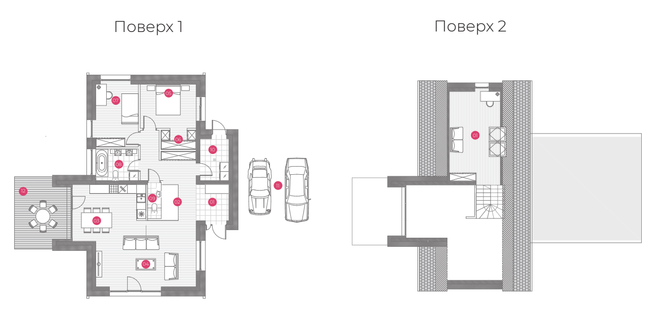 Котедж 125 м² в КМ Mulberry Homes від 35 840 грн/м², с. Красилівка