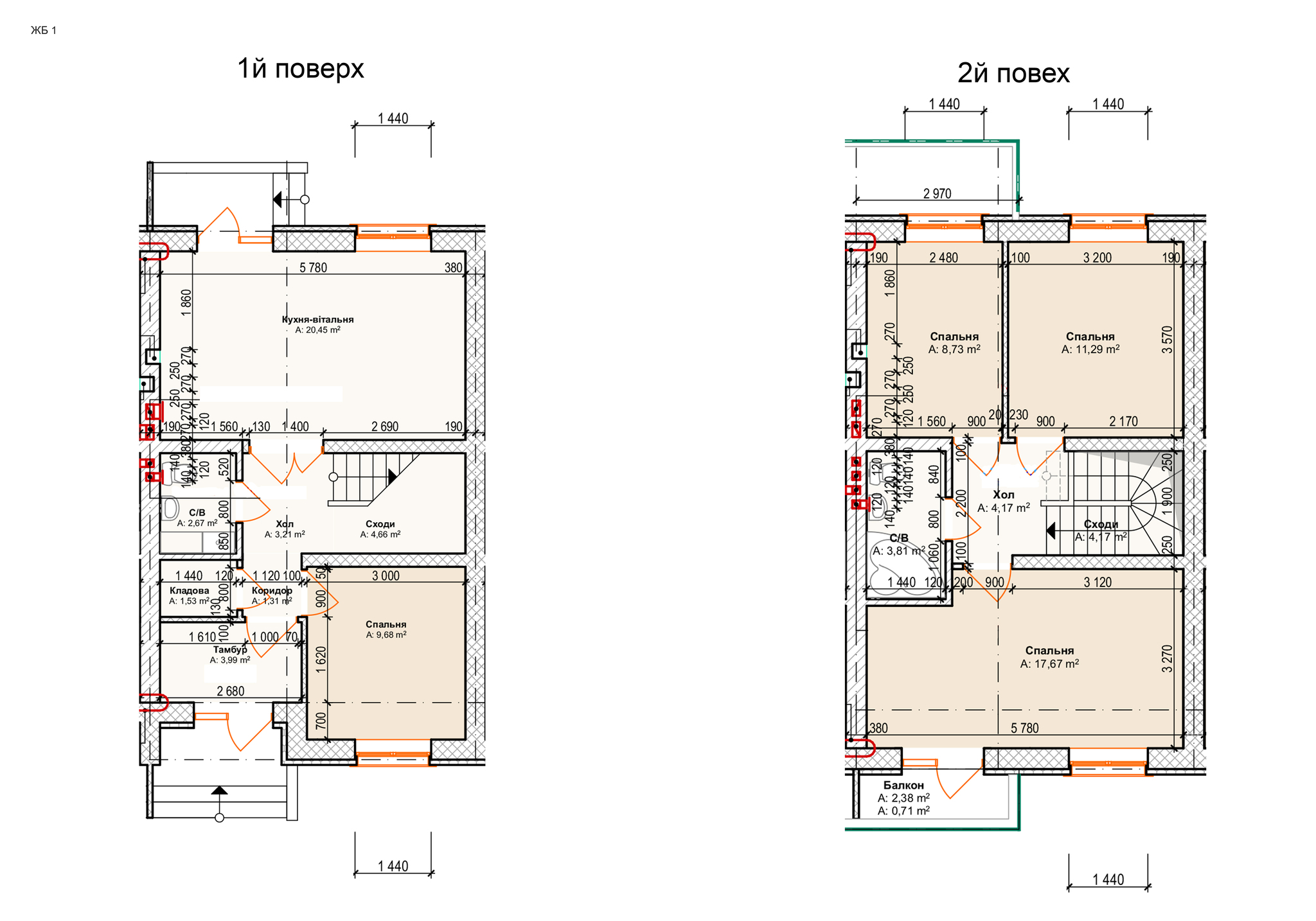 Таунхаус 119 м² в Таунхауси C'House від 18 235 грн/м², м. Буча