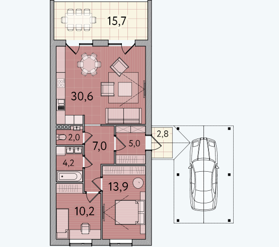 Коттедж 76 м² в КГ Лесное озеро от 15 132 грн/м², с. Лишня